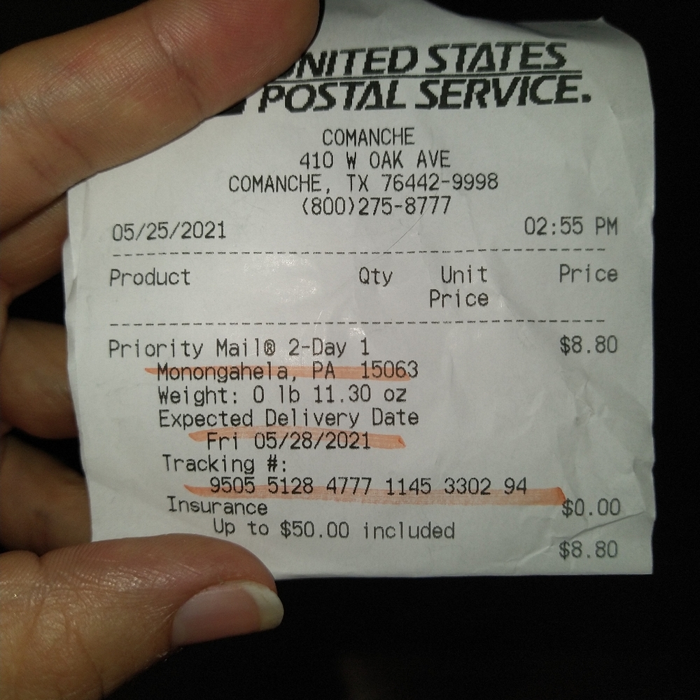 Receipt/trade proof 💜🖤